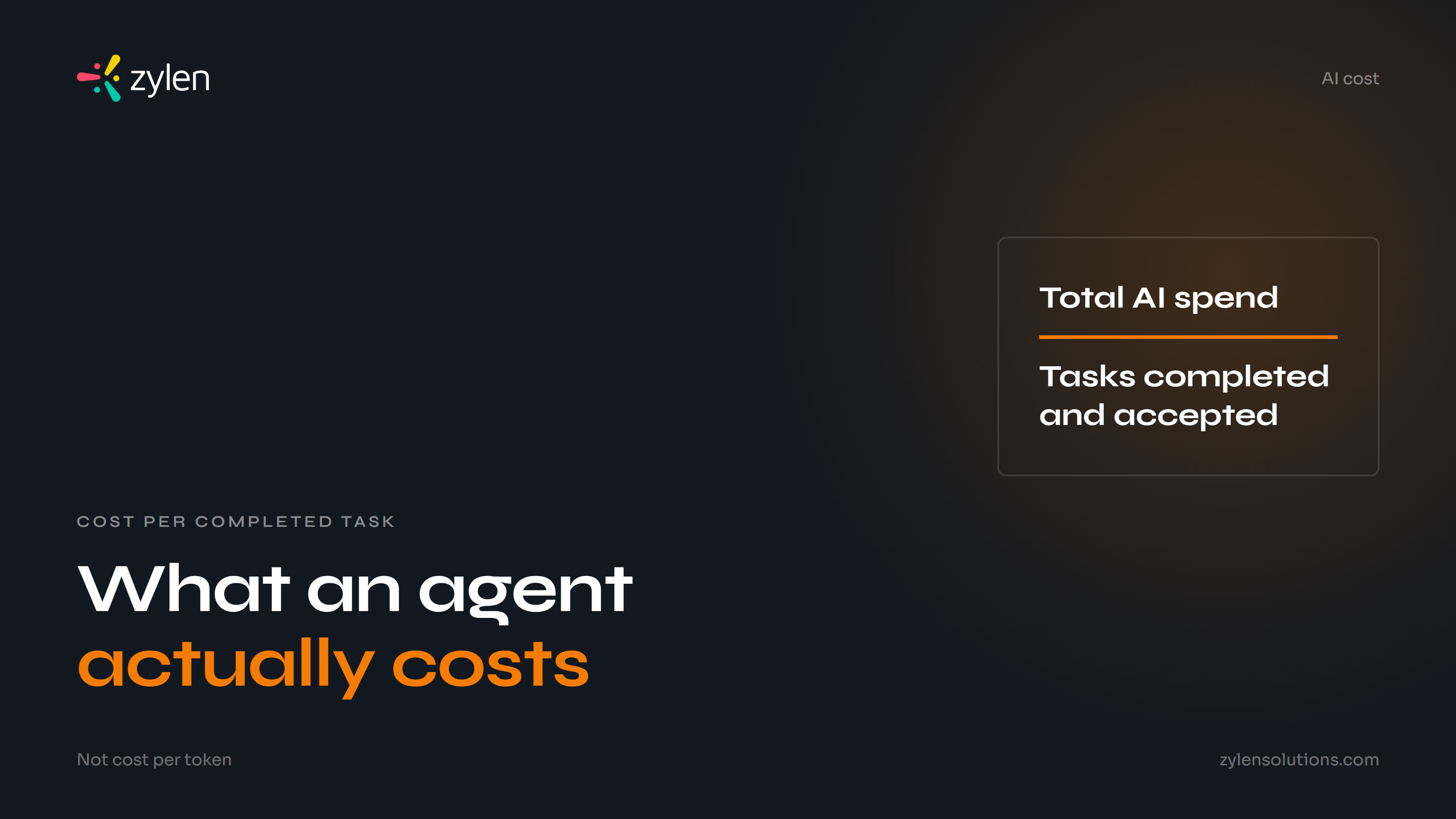 What an Agent Actually Costs: Cost per Completed Task, Not Cost per Token