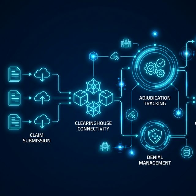 Which Software Providers Assist U.S. Healthcare Organizations with Claims Processing Platforms?